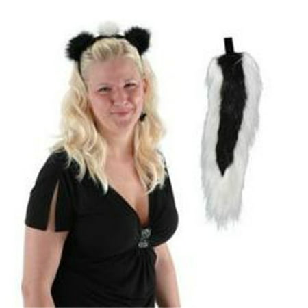 SKUNK EARS AND TAIL SET