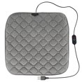 thumbnail image 1 of Heated Seat Cushion USB Heated Seat Cover Chair Warmer Pad Winter Comfort Seat Cushion with Non-Slip Bottom for Home  Car and Office, 1 of 9