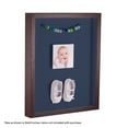 thumbnail image 2 of ArtToFrames 20x24 Inch Shadow Box Picture Frame, with a Verlinga Brown 1 Wide Shadowbox frame and Midnight Blue Mat Backing (4656), 2 of 7