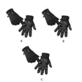 thumbnail image 3 of Greeniant Guantes de invierno Calentadores de manos Mujeres Hombres Ciclismo al aire libre Esquí Térmico Pantalla táctil Guante deportivo Accesorio de Ciclismo Negro L Greeniant OD026020-01, 3 of 6