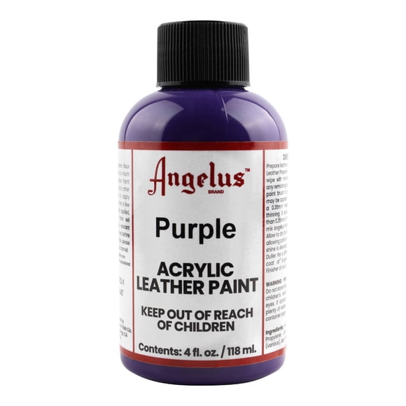 Pintura Para Cuero Angelus 118Ml Purple