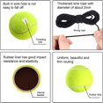 thumbnail image 2 of Pelota de entrenamiento de tenis con cuerda y pelota de rebote duradera, 2 of 5