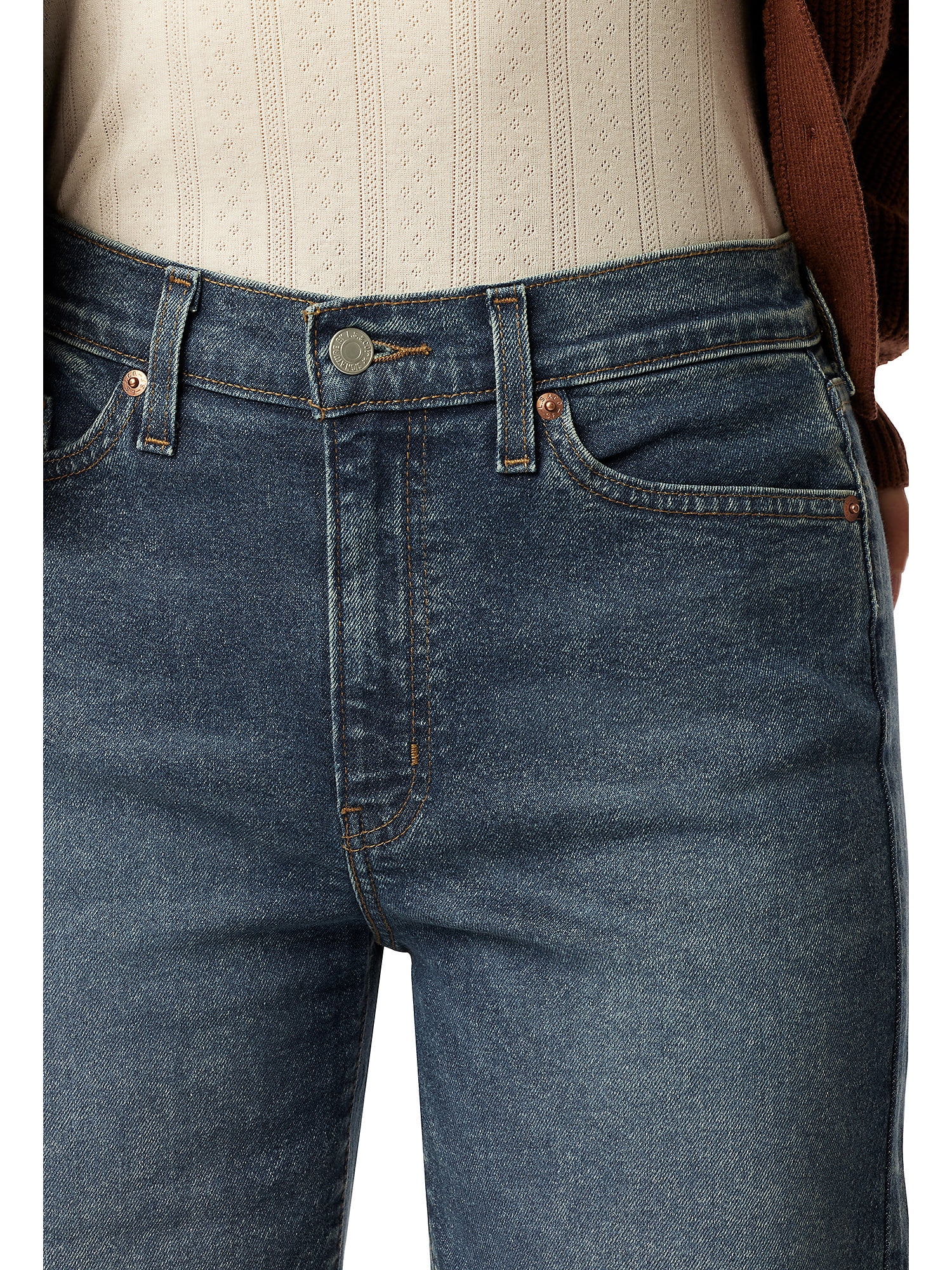 Levi Strauss Signature Women's and Women's Plus Heritage High-Rise Wide Leg Jean, Sizes 0-16