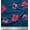 Oxford Blue, variant on Soimoi Cotton Duck Fabric Artistic Flower Printed Craft Fabric by the Yard 42 Inch Wide