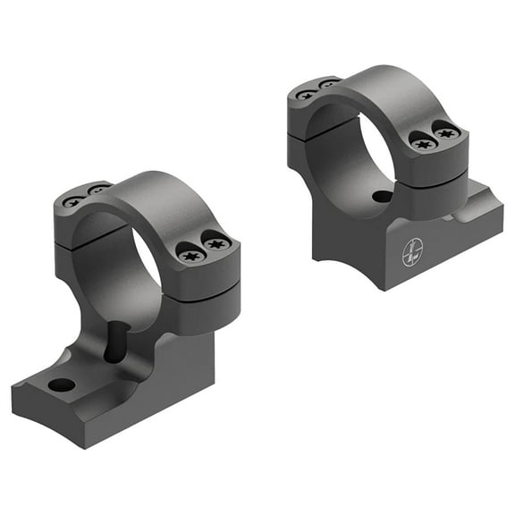 Leupold 171110 BackCountry 2-Piece Base/Rings For Weatherby Mark V 1" Ring Medium Black Matte Finish