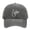 Washed-Grey, variant on Gone Fishing Embroidered Washed Baseball Cap - Vintage Distressed Fish Hook Graphic Hat for Men & Women, Unisex Outdoor Fishing & Casual Sun Cap