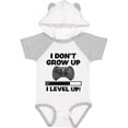 thumbnail image 3 of Inktastic I Dont Grow Up I Level Up with Game Controller Black Boys or Girls Baby Bodysuit, 3 of 5
