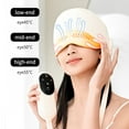 thumbnail image 2 of Electric Head Massager Air Compression Knead Scalp Eye Heat Hot Compress Relieve Fatigue, 2 of 13