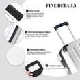 thumbnail image 3 of Sikiie Blue-Purple Raspberries Luggage Handle Wraps for Suitcases Travel Accessories(2 Pack), 3 of 9