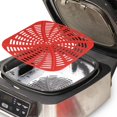 thumbnail image 4 of HUGFEGWE Air Fryer Liner,Reusable Silicone Air Fryer Pad,Air Fryer Mat with Holes, Air Fryer Basket Liner,Baking Mat for Air Fryer,Easy to Clean Air Fryer Accessory for Ninja Foodi AG301 CA919-165247, 4 of 7