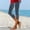 Dark Gray, variant on Womens Plus Size Casual Pants, Pants for Women High Waisted Pants for Women Solid Color 7-Point Cutout Leg Velour Leggings As Base Layer for and Winter