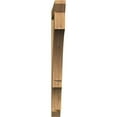 thumbnail image 2 of Ekena Millwork 4"W x 48"D x 48"H Balboa Slat Rough Sawn Bracket, Western Red Cedar, 2 of 4