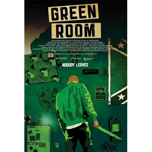 Pop Culture Graphics MOVGB02645 Green Room Movie Poster, 27 x 40