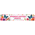 thumbnail image 5 of LUUFILx Women's History Month Banner Floral Backdrop for Events Office Party Decoration Photography Props Background Wall Art Celebration Decor, 5 of 8