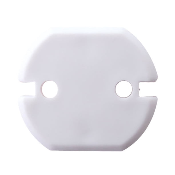 50 piezas de tapa protectora para enchufes de toma de corriente eléctrica, protección de seguridad de 2 fases, tapa protectora para enchufes de seguridad para niños
