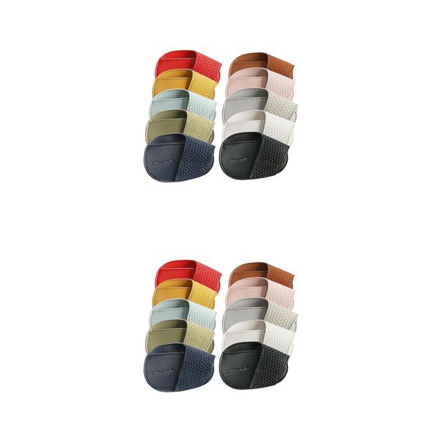 Destyer Golf Head Covers PU Portable Protector Travel Golf Athlete for Training Multi Color Small 10 Pcs 2Set