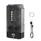 thumbnail image 1 of Antorcha eléctrica Linterna LED portátil con luz UV de 365 nm, llavero multifuncional, luz de trabajo magnética con múltiples modos de iluminación, compatible con alarma sonora, 1 of 8