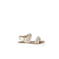 thumbnail image 6 of Wonder Nation Girls Raffia Platform Sandals, 6 of 6