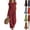 07# Wine, variant on Linen Sets for Women 2 Piece Petite Asymmetrical Slit Button Cap Sleeve Tops and Wide Leg Pants Set Matching Outfit Khaki L