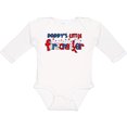 thumbnail image 3 of Inktastic Daddy's Little Firecracker Boys or Girls Long Sleeve Baby Bodysuit, 3 of 5