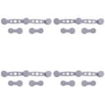 thumbnail image 1 of CRCMURE Air Fryers Accessories 4pcs Air Fryer Silicone Buckle Set For Parchment Paper Kitchen Accessory With Long And Short Clips Silicone Clasp For Air Fryer, 1 of 5