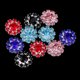 thumbnail image 4 of Botones de diamantes de imitación de cristal Gloria 10mm 10 Uds, 4 of 8