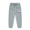 thumbnail image 5 of Toddler Baby Girl Outfits Toddler Fall Winter Clothes Cute Long Sleeve Sweatshirt Tops Pants Set Infant 2Pcs Clothing,12-13 Years,Grey, 5 of 7