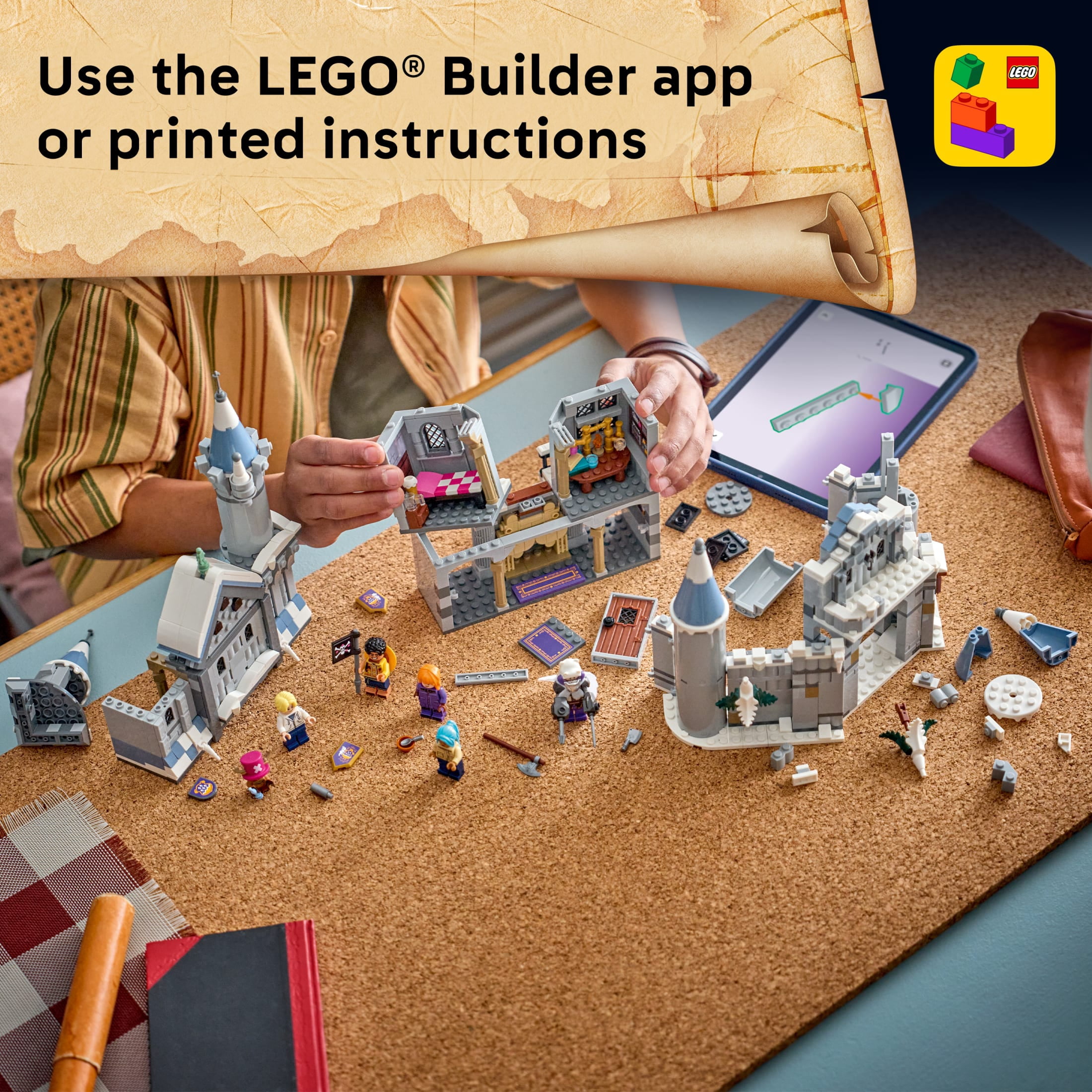 LEGO ONE PIECE Battle at Drum Castle - Building Toy for Boys & Girls, Ages 9+ - With 5 Minifigures - Playset for Kids & Anime Fans - Gift for Birthdays - 75645