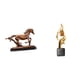 thumbnail image 1 of Figura decorativa de resina, ideal para escritorio. Figura artística coleccionable. Estatua para decoración de escritorio, sala de estar o hogar. Souv, 1 of 8