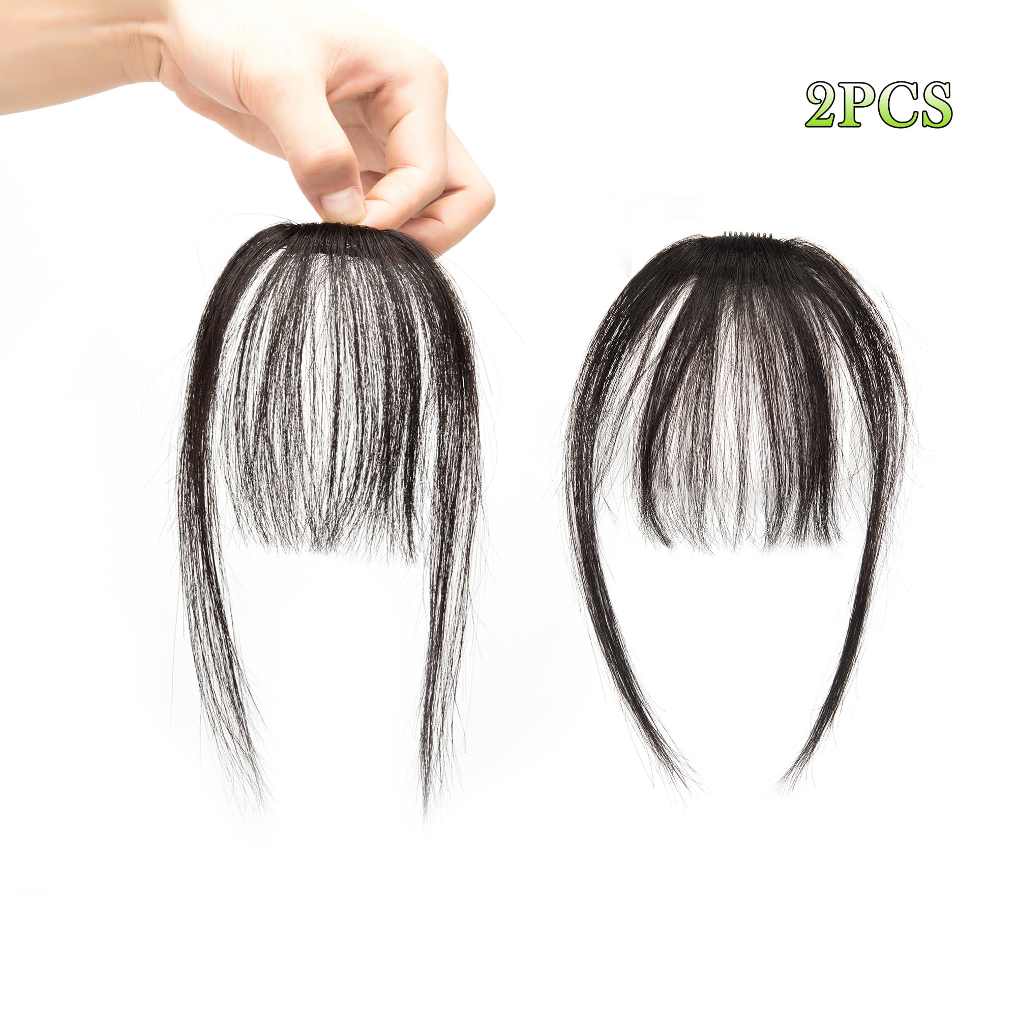 2pcs Long Doll Wig Practical Durable Helpful Fake Hair Accessory for Man Adult