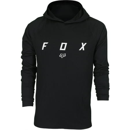 Fox Racing Casual Mens Clothing - Fox Racing Mens Tranzcribe LS Knit Shirt - Black