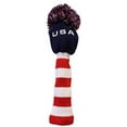 thumbnail image 2 of USA Super Pom Pom Golf Club Head Cover, 2 of 2