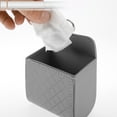 thumbnail image 5 of Unique Bargains Car Trash Can Hanging Car Air Vent Faux Leather Trash Bin 1 Pc Gray, 5 of 7