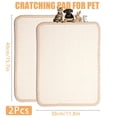 thumbnail image 2 of 2 alfombrillas rascadoras de conejo, sisal natural, gato, conejo, conejo, tapete rascador de conejo para interiores y exteriores, tapete para rascar el piso de gato, 2 of 5