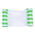 thumbnail image 3 of Hamaca inflable flotante Colamx para piscina Rayas verdes, 3 of 8