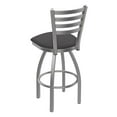 thumbnail image 4 of 410 Jackie Stainless Steel 30" Swivel Bar Stool with Canter Storm Seat, 4 of 4