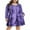 B-Purple, variant on Plus Size Wine Red Dresses 1X for Women, VEPKUL Crew Neck T Shirt Dress Long Sleeve Casual Loose Swing Fall Dress with Pockets
