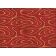 thumbnail image 1 of Ahgly Company Indoor Rectangle Patterned Red Area Rugs, 7' x 10', 1 of 6