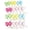 One Size, variant on Easter Hanging Eggs, 6cm Plastic Easter Eggs for DIY Easter Tree Decor, Party Home Decor, Colorful Egg Ornaments, 24pcs Bag Set