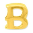 thumbnail image 2 of Fancy Bead Yellow Sterling Silver B Alphabet & Numbers 8.18 mm 7.27, 2 of 3