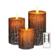 thumbnail image 1 of Juego de velas tipo pilar sin llama Lamp VEEKI, control remoto de 10 a 15 cm, 1 of 7