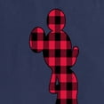 thumbnail image 3 of Mickey & Friends - Mickey Plaid - Women's Short Sleeve Graphic T-Shirt, 3 of 5