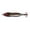 White, variant on PK Flutter Fish Jigging Spoon - All Seasons Fishing Lure - Ice Fishing Lure - Vertical Jigging (Copper Plate, 3/8 Oz)