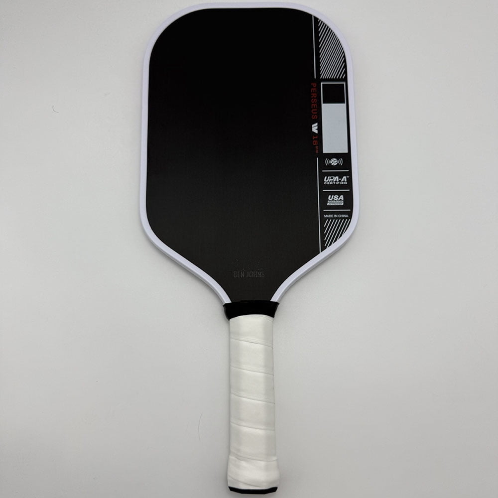 16mm Carbon Fiber Pickleball Paddle, USAPA Approved Tournament Paddle With T700 Surface & Polymer Foam Core, Thermoformed For Power & Control