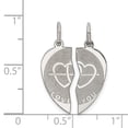 thumbnail image 3 of White Sterling Silver Charm Pendant Themed 23 mm 17, 3 of 4