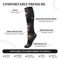 thumbnail image 2 of Pofeuu Creative Poker Print Compression Socks for Women & Men Circulation - Best Support for Nurses,Running,Athletic,Sports, 2 of 7