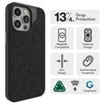 thumbnail image 5 of ZAGG London Snap iPhone 15 Pro Max Case - Protective Cell Phone Case Drop Protection (13ft/4m) Durable Graphene MagSafe Phone Case Slim and Lightweight, 5 of 9