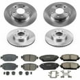 thumbnail image 3 of PowerStop Front and Rear Stock Replacement Brake Pad and Rotor Kit Fits: MAZDA Select Models KOE8350, 3 of 8