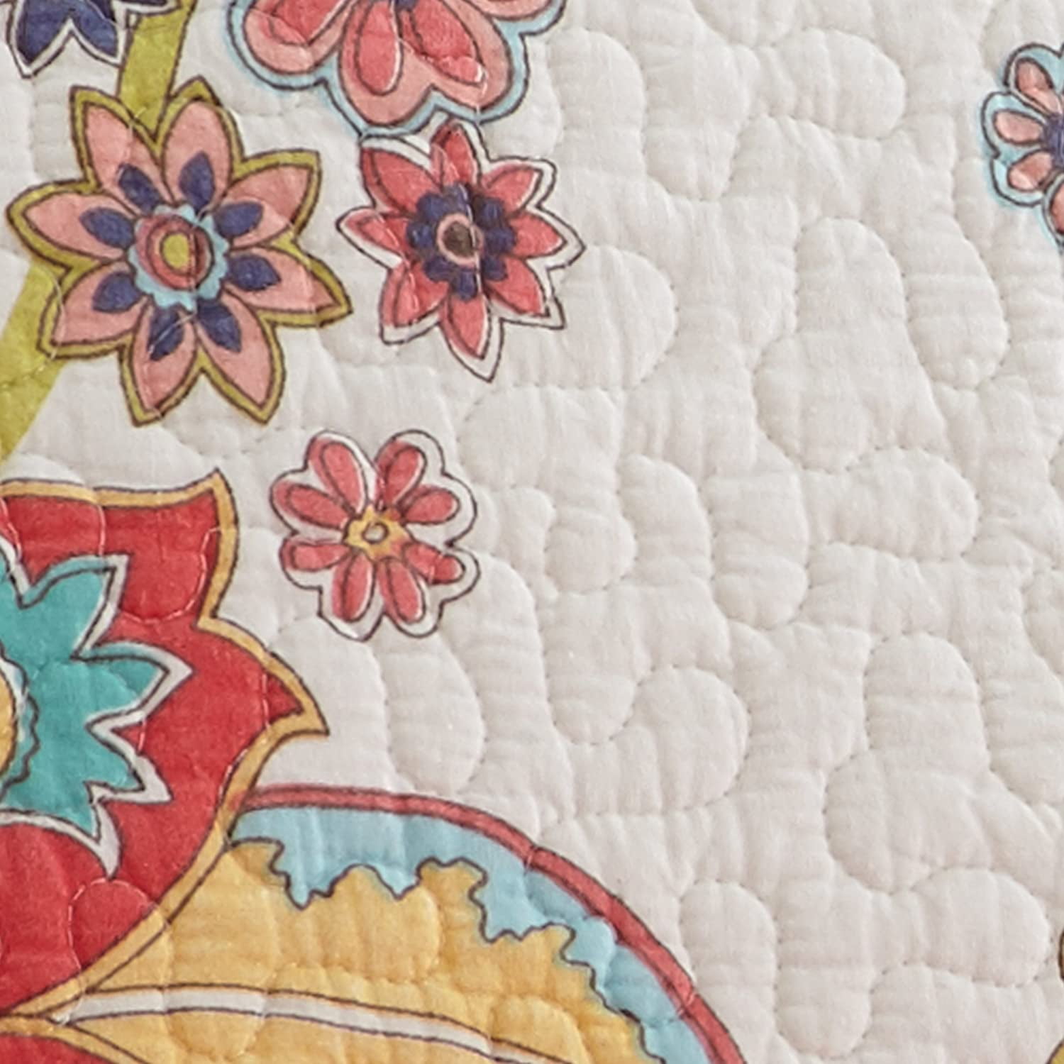 Levtex Home Amelie King Quilt Set, 100% Cotton, Reversible