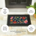 thumbnail image 5 of Evergreen Live Laugh Love Floral Sassafras Indoor Outdoor Switch Doormat 1'10"x10" Blue, 5 of 5